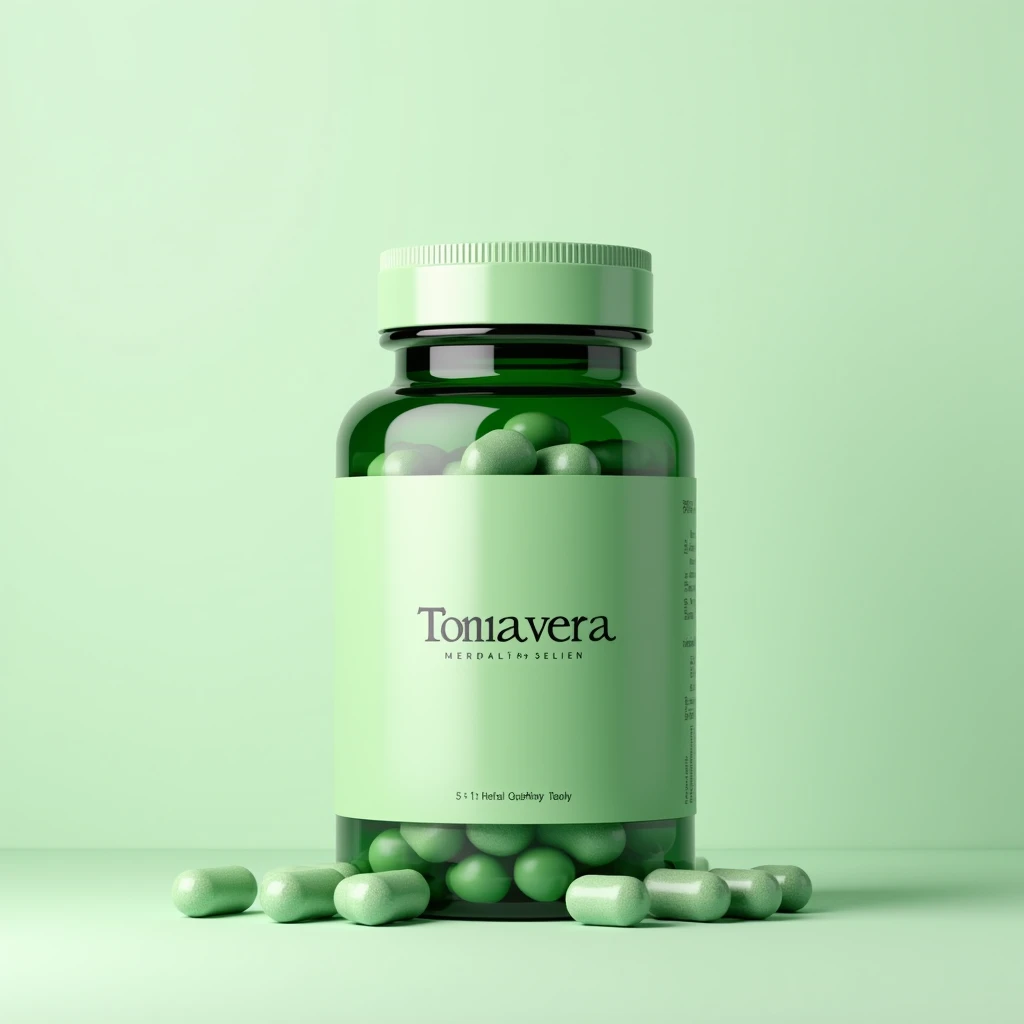 Tonavera herbal complex bottle with natural ingredients